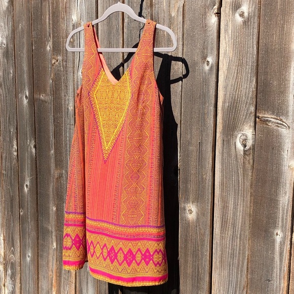 City triangles orange tunic dress size medium - Picture 14 of 14